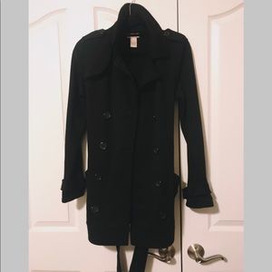 Black Pea Coat